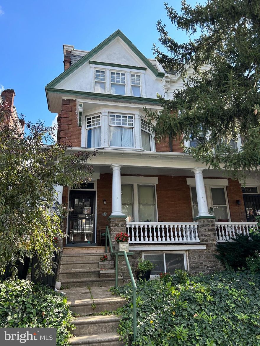 Discover the grandeur of this spacious six-bedroom, two-bathroom residence, where every corner is steeped in history. Meticulously restored, original features like the stunning woodwork and graceful staircases evoke the essence of a bygone era. With laundry facilities on both the first floor and in the basement, convenience is woven into the very fabric of this home. The second floor reveals three bedrooms and a bathroom with a Jack and Jill entrance, while the third floor offers an additional trio of bedrooms and another bathroom. A blank canvas for customization, the full basement even features plumbing hook-ups for an additional bathroom, granting you the freedom to create a space tailored to your unique needs. Plus, with two fireplaces, one with an active gas line, this home offers warmth and character in abundance. Don't pass up the chance to own a piece of history - schedule your showing today!