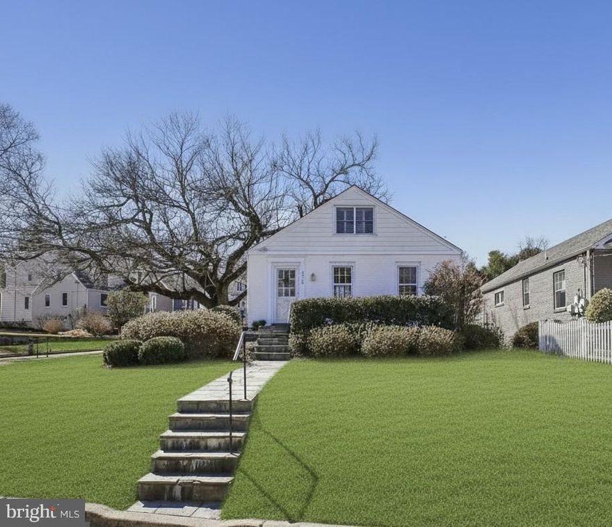 Nestled in the charming Westgate subdivision, this delightful bungalow exudes warmth and character. This home features a traditional floor plan that seamlessly blends comfort with functionality. Step inside to discover beautiful hardwood floors and a true touch of charm. You will hear "charm" mentioned quite a bit here because that's what this house is...charming, charming, charming. It is perfect for someone looking to downsize, looking for a 2nd home that they can use while in town on business or to see the grandkids or for someone that wants that single floor living. It's also great for a small family looking to get into a great neighborhood for under a million dollars. The basement is perfect for your workshop, storage or even a place for your kids to play (with the right touches).  There are two bedrooms on the main floor, with a full bath as well. As you move upstairs, you will find a finished loft area which boasts a sitting/office area on one side and a perfect spot for guests, grandkids or your own kids to play and sleep on the other side.  As you float back down to the first floor, you will find a comfortable living room, a dining area and a fabulous kitchen with a window that looks out to the side yard. The kitchen flows through to a back sunroom/laundry room/mud room that provides access to the basement and the back yard/deck. The deck is surrounded by a 6 foot privacy fence and it's the perfect spot  to read the morning paper, have some coffee or wind down in the afternoon with a refreshing cocktail. Just imagine yourself dozing off with a great book, in a comfortable hammock and under the shade of a gorgeous, mature tree. The community pool, just a short stroll away, offers a refreshing escape during warm days and is the ultimate in community charm. This house is the epitome of 'centrally located" too. You are only minutes from bike paths, downtown DC, Friendship Heights, Bethesda, the Crescent Trail, MacArthur Blvd, the canal, the Potomac river and all the great shops in Spring Valley (Millie's, Crate & Barrel, Starbucks, Wagshal's Deli) and more. You can walk to the Metro and it's perfect for those seeking a blend of tranquility and accessibility.