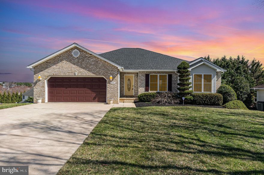 One floor living!  Well maintained rancher with 2000+ sq ft in a cul-de-sac within Forest Lakes community. Family room offers a gas fireplace and the surround sound system conveys. Kitchen has a breakfast nook with a 2’ bump out allowing room for kitchen table. 42” soft close Brookhaven cabinets w/under cabinet lighting. Cabinets also equipped with pullout shelfs for ease of use. Granite counters including the island with power. Large FULL WALL pantry cabinets provides tons of space. Laundry rm with storage and utility sink just off your kitchen. HYBRID HVAC system!! It auto switches between heat pump OR propane gas! Roof (2022) with Titian architectural shingles. Seamless gutters and downspouts (2022). Primary bathroom totally remodeled in 2022 to include ceramic tile, large tiled shower with floating glass door.  Upgraded insulated garage door (2021). Both French doors (2021). Enjoy your huge deck OVERLOOKING Forest lakes community. Under your deck is a large cement patio mostly covered with a under deck covering to enjoy even during rainy days. The unfinished lower is huge and offers lots of options. Snow Blower coveys. See photos of beautiful spring/summer landscaping coming soon just waiting for warm weather! REMAINING HOME WARR INCLUDED