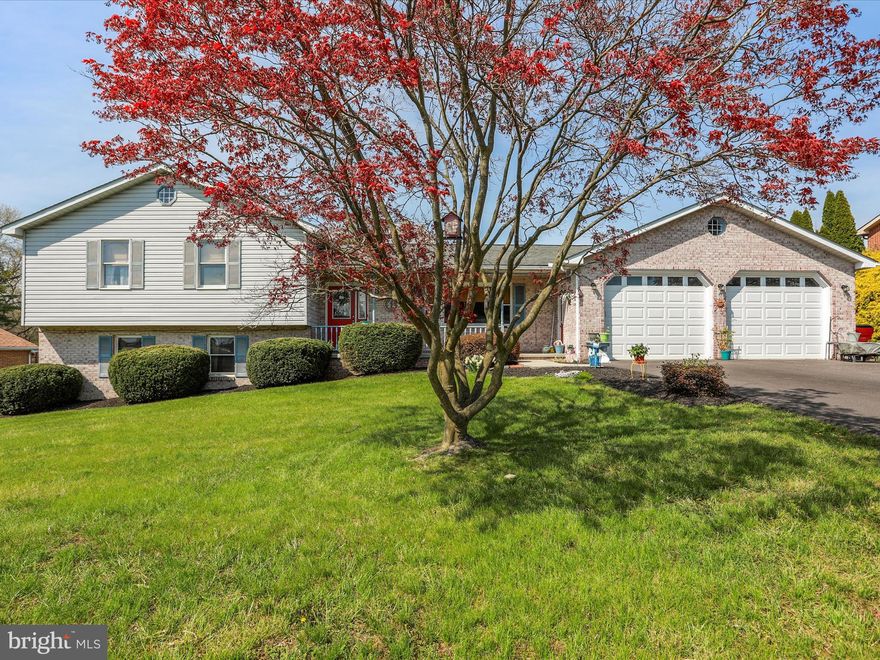 Well-maintained split level in the Van Lear Manor subdivision! Featuring 3 bedrooms, 2.5 baths. Eat-in kitchen with oak cabinets. Dining room with hardwood floors. Living room with LVP flooring. Bedrooms on upper level with carpet flooring and double closets. Jack-&-Jill bathroom with separate tub, separate shower and two separate sinks. Finished basement with family room and wood stove, full bath with double sinks and soaking tub, walkout level to side yard.  Newly installed radon system and new heat pump. Spacious back yard that's fully fenced. Driveway has been resurfaced recently, 2-car garage, extra workshop space and access to pull down attic. Williamsport school district. Close access to I-81 and I-70. Schedule your showing today!