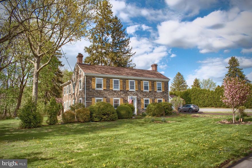 Within a mile of Geisinger and downtown is this stellar, historic 1804 building on over 2 acres of serene landscaping. With plenty of off-street parking for cars and RVs, a separate garage and office building and charming garden shed, this property has room for all your plans! Host your family or business in this spacious home with a grand, dine-in kitchen with stone fireplace, bright dining room and spacious sitting room with access to the private, tree-lined backyard. This historic property features original wood floors, ornate woodwork, spacious bedrooms with views, and a charming setting only minutes from stores, restaurants and entertainment. Don't miss out on this opportunity! Square footage to be independently verified.