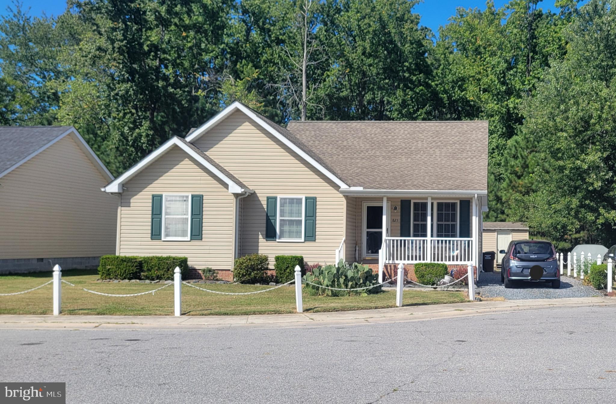 Attention Buyers: come check out this Very nice well-kept home 3-bedroom 2 bath home all on one floor. HVAC was replaced almost 3 years ago.
Primary bedroom with a full bathroom has a linen and walk-in closet. The kitchen is large which has a dining area. A very nice front porch you can sit on and enjoy the fresh air. The back yard is large with a deck and a shed. Come and view this property and say yes to the address.