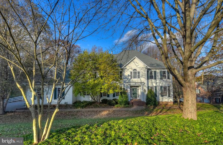 Brand New Listing!! Absolutely gorgeous amazing home in THE PINES AT DEEP RUN.  This stately Colonial sits on a  2-acre private lot with over 4600 square feet of living space including a formal living room and dining room, newer gourmet white kitchen with granite countertops, high-end appliances, an island, and space for a table. The kitchen open to the wonderful oversized family room with a wood burning fireplace. A screened porch off the family room opens to a large deck. The second floor has 5 bedrooms with 4 renovated baths.  The Master bedroom has a sitting room, walk-in closet, gas fireplace, and a lovely newer bathroom. The floors are wood throughout the house except for neutral carpet in the bedrooms and ceramic tile in the baths. The huge level backyard backs to a forest of trees offering complete privacy.  The lower level features a walk-out super-sized play space with wood floor and an additional large exercise room adjacent to a full bath, The exercise room has huge windows and could easily be a sixth bedroom. The spacious paved patio off the lower level offers yet one more inviting outdoor space. Attached oversized 3 car side entry garage, newer roof and 2 zones of newer HVAC. Current owners have maintained and updated this house beautifully over the past 19 years. It is truly move-in ready.