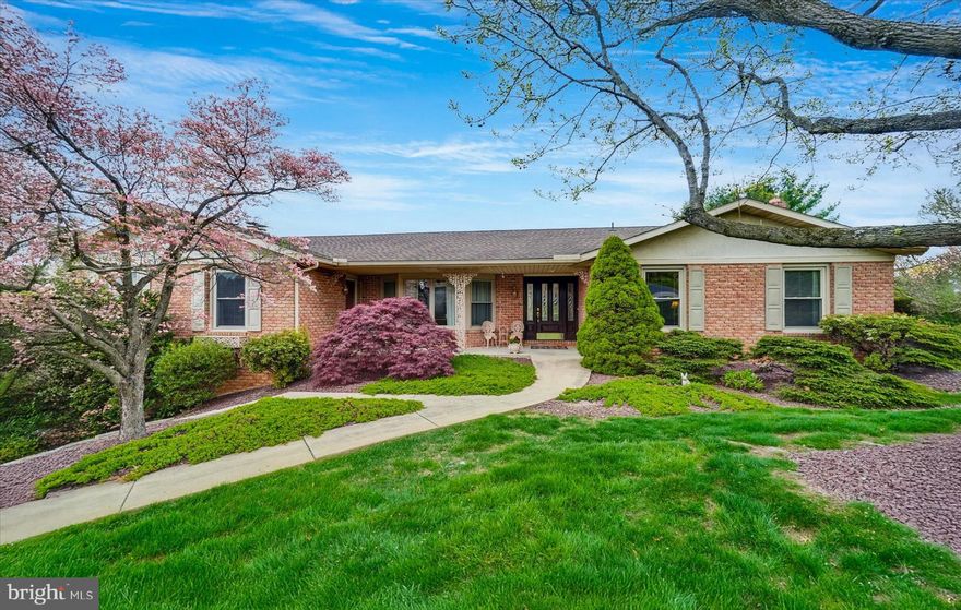 This impressive property will be active on the market starting May 19th.  Originally built by Epstein, this is one of the largest homes constructed in the neighborhood and was situated on one of the builder’s premium lots—offering scenic views of East York and the surrounding hills that can be seen from inside the house and on the beautiful rear deck (with awning) off the kitchen.  From the moment you enter, you’ll be struck by the spaciousness of every room. The home welcomes you with a grand foyer and a large living room featuring beautiful flooring. The first floor also includes a den/family room, a cozy reading/sitting area with stunning windows overlooking the backyard and East York, a formal dining room, and a well-appointed kitchen.  Also on the first floor is the spacious primary suite, which features a gorgeous addition by Dietz Construction. This retreat includes vaulted ceilings, reading area, a gas fireplace, a sunken tub, and a luxurious en-suite bath. The finished lower level offers an expansive family/game room perfect for entertaining large groups. It includes a bar and a pool table—both of which can remain with the home.  Step outside to enjoy the covered patio, overlooking your heated saltwater pool, two  ponds, and beautifully landscaped grounds. Additional features include three gas fireplaces, 200  amp electric system, and ample storage throughout.  This is truly a one-of-a-kind property, combining space, style, and setting.