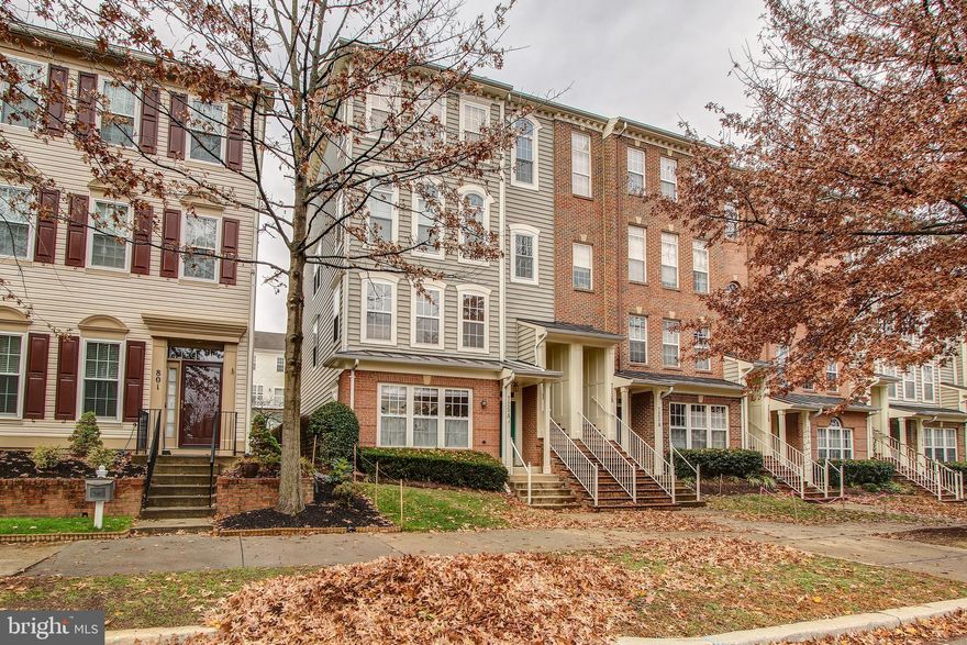 INVESTORS ONLY - SUBJECT TO LEASE ENDING IN AUGUST 2024, $2,800 A MONTH.

Beautiful sunny end unit, two levels, open floor plan. Hardwood main level, carpet up. Tiled foyer. Gas fireplace in living room. Updated kitchen with corian counters. Powder room on main level. Attached one car garage. Upstairs family room, slider to balcony. Upstairs laundry room. Spacious owner suite, two closets, bath with jetted tub ensuite. Second bedroom with bath. Steps to everything Kentlands has to offer: restaurants, movie theater, post office, services.