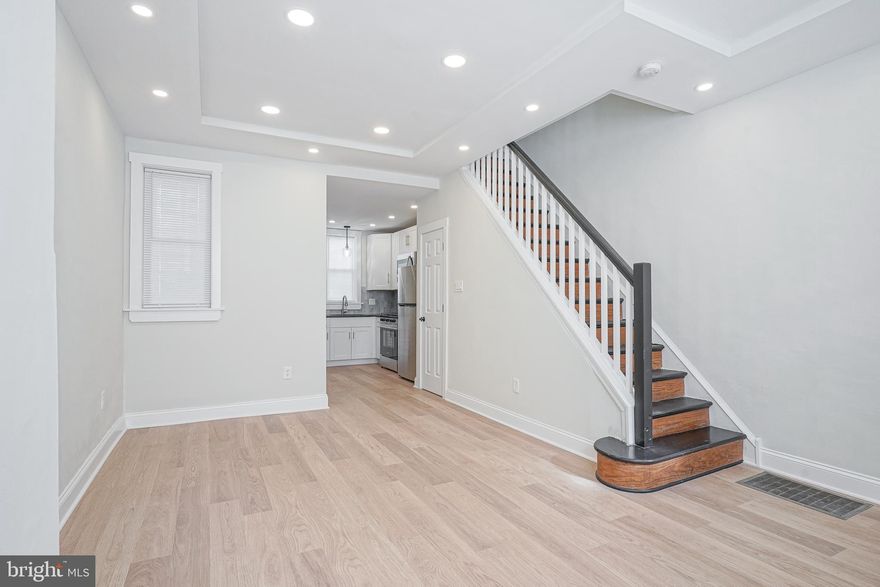 PHA & VA voucher holders are welcome to apply, pre inspection and lead safe certifications already completed.
Now Presenting this beautifully updated 2 Bedroom 1 bath Home located in Kensington, just a hop skip and jump away from Fishtown, Center city, Sports / Music complexes, Fine dining, Night life, Transportation etc. convenience could be considered an understatement.  If you are looking for a home that will welcome and draw you in each and every day, this is it.  Become part of the exciting rejuvenation happening right now and all around within this Historic neighborhood.  Why pay more and live in less, this Home offers not only a beautifully designed kitchen and bathroom. There are two nice size bedrooms, a laundry room complete with a washer/dryer on the same floor. The available canvas to add your vision and your style is absolutely present and waiting on You so Come on Home..