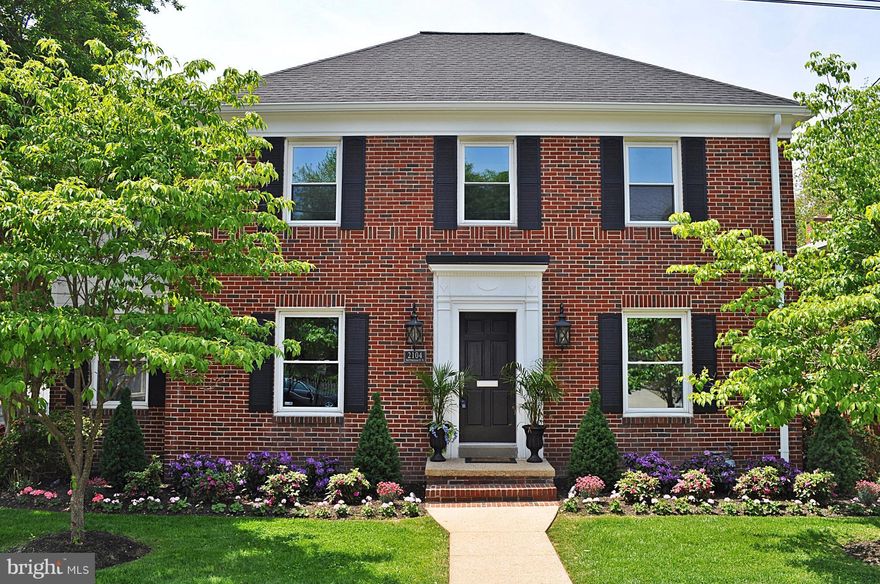 Stately Brick Colonial in the sought after Westover neighborhood.  Completely updated throughout.  Prime, convenient location - just 8 blocks to East Falls Church Metro, 4 blocks to Westover - with abundant upscale restaurants and shops.  Top-of-the-line designer finishes. Upgraded gourmet Kitchen, upgraded Baths throughout, refinished hardwood floors, sunroom addition, upgraded HVAC, Bosch washer/dryer. No detail overlooked when upgrading this gracious home. Fenced corner lot with large back yard and huge back deck - perfect for entertaining and summer BBQ's.  1-car detached garage.  Excellent Yorktown school district.  Owner/agent.