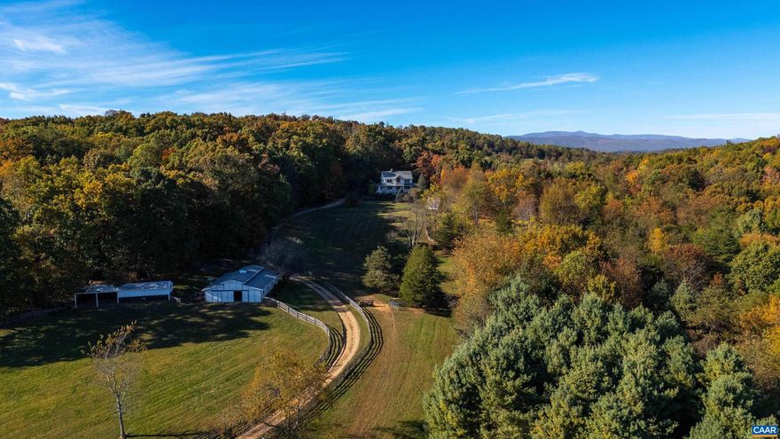 Welcome To Morley Ridge Park.  Nestled in the heart of the Shenandoah Mountains, this breathtaking 111-acre equestrian luxury estate offers a rare combination of privacy, natural beauty, and fully equipped farm functionality. Surrounded by sweeping Blue Ridge Mountain views, this property is a true retreat?ideal for equestrians, outdoor adventurers, or those seeking a legacy mountain estate. The custom-built home features 4 bedrooms and 3.5 baths, including a flexible lower-level suite perfect for multi-generational living. Designed with both comfort and elegance in mind, the home showcases a gourmet kitchen with distressed cherry cabinetry, granite countertops, Sub-Zero refrigerator, Dacor double ovens, and a spacious center island?perfect for entertaining. Expansive windows and skylights flood the home with natural light while framing stunning mountain vistas throughout the living and dining spaces.  Step outside and experience a fully operational, vertically integrated horse farm.  A truly one-of-a-kind Shenandoah Mountain estate.  A private luxury retreat, surrounded by the beauty of the Blue Ridge Mountains.,Cherry Cabinets,Granite Counter,Fireplace in Living Room
