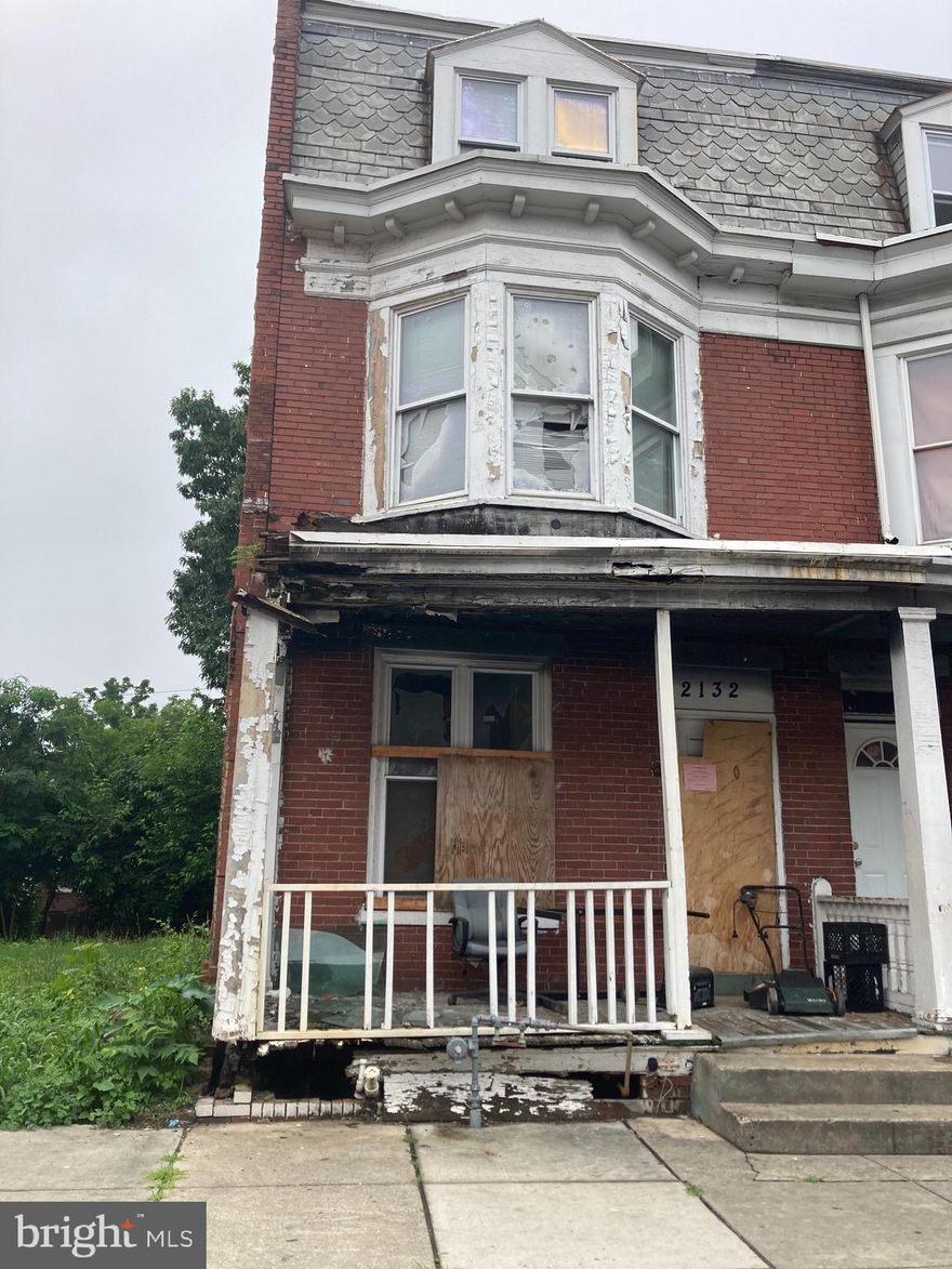 This is an opportunity for an investor to come bring their vision into reality. This is a blank canvas ready to be turned into a work of art. This property is being sold as-is. Buyer will be responsible for all taxes as well. Listing Agent has interest in property.