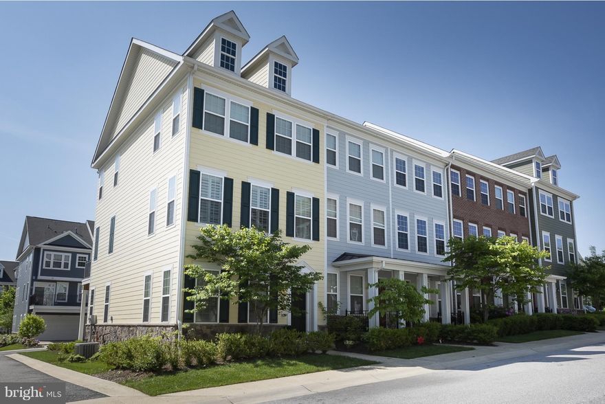 Beautiful 3 bedroom 2.5 bath end unit townhouse in Shipley's Grant community! Hardwood floors on upper level, open Kitchen/Great Room floor plan, Granite counter tops and Stainless Steel appliances. Bonus room on ground level is perfect as an office or family room. One block to the pool & community clubhouse! 2 car attached garage! Conveniently located near shops, restaurants and commuter routes!