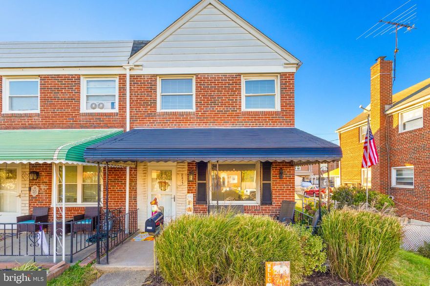 Welcome to this newly renovated end of group home. A private covered front porch greets you upon arrival. New LVP flooring throughout the main level. Large living room leads to the spacious eat in kitchen. Stainless appliances and quartz countertops round out the kitchen. The laundry is located on the main level with room for storage. The upper level has 3 bedrooms and all new carpet. There is also a tiled full bath with shower. The rear of the home  has another covered porch with patio area. There is also off street parking and the rear yard is fully fenced. The shed is conveyed in as is condition.