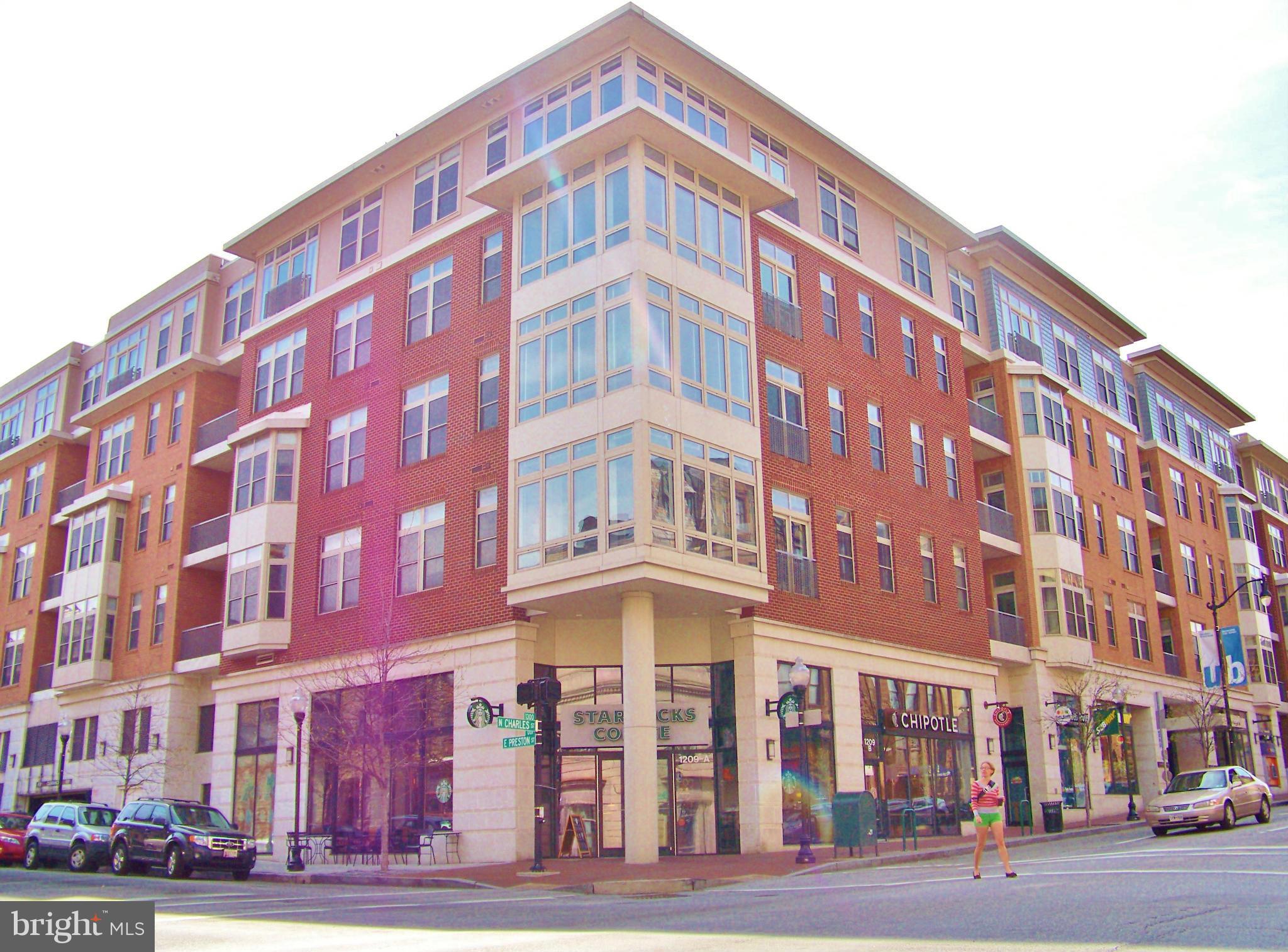Lux condo in coveted TWELVE09 in the heart of Mt Vernon. Gleaming wood flooring, stainless kitchen, tall ceilings with large bay window allowing lots of light. Dual vanity bath suite. This super-sized 1br offers plenty of space. Bldg offers residents a private, landscaped interior courtyard, an on site gym, and more. Includes garage parking, gas. Starbucks, restaurants, retail on ground floor!