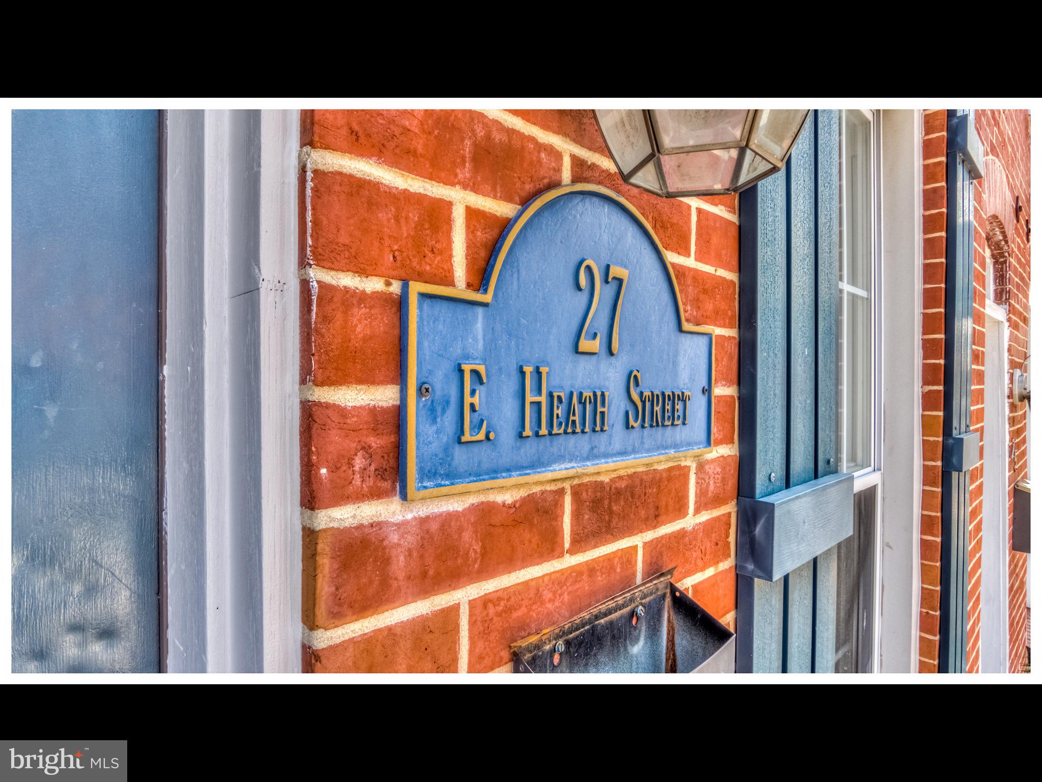 FEDERAL HILL HISTORIC DISTRICT - Residential Lease