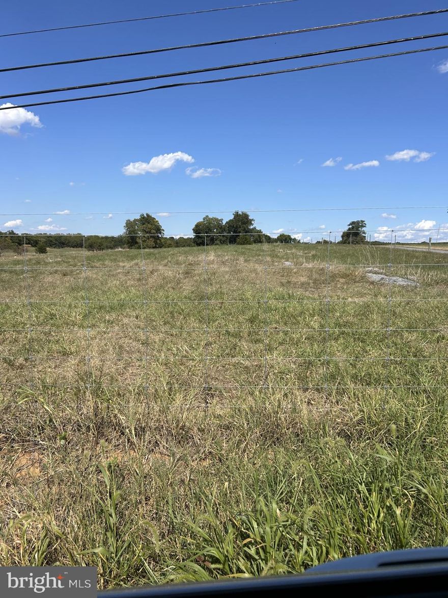 10.5 Acres. Great building lot for a Farmettte with room to spread out. Located on Broadfording Road , within minutes of the Interstates, shopping and all amenities. Perced and a approved plat. also available is a 7.37 Ac lot, 8.47 Ac lot