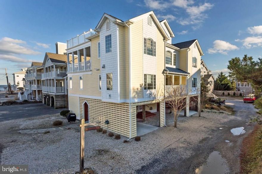 Enjoy Extraordinary Views From This Ocean Block Home Featuring 6BR, 6 Baths, Open Floor Plan, Multiple Living Spaces, Bamboo Floors, Pine Beams, Gourmet Kitchen, Elevator, Covered Porches, Rooftop Deck w/ Hot Tub & Much More! All w/in Steps Of Beach. Private Beach Community - North Indian Beach!