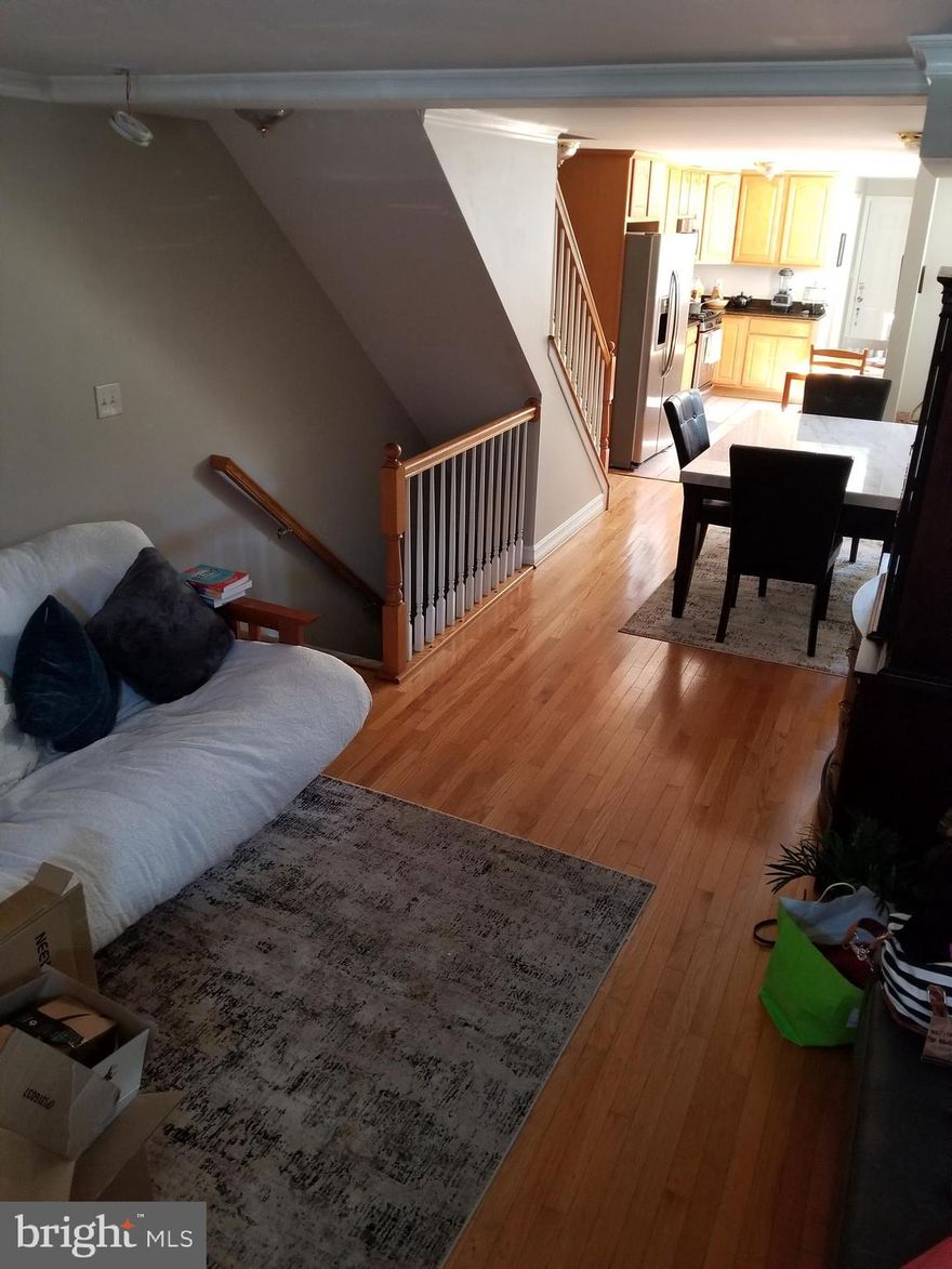 This is a must see. Updated 3 story rownhome with basement.  First floor features living room and dining room with hardwood floor.  Updated kitchen with granite counter tops. Half bath and access to rear yard finish off the main level. The second floor introduces 2 bedrooms including master bath w/private bathroom on rear of house. Two more bedrooms with hall bath finish off the top level. Partial finished basement allows plenty of splace for storage or additional room. Walking distance to B and O Railroad museum. Owner will accept housing voucher. Must use property management application and lease.