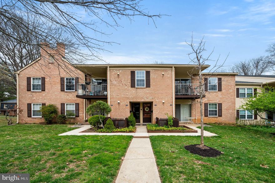 Another fantastic OPPORTUNITY to own real estate on the Main Line and enjoy 40+ acres of grounds including an awesome pool and tennis courts, and private access to the Chester Valley Trail for walking and biking! This lovely 2nd floor condo boasts a private entrance in a coveted location on the only true "cul-de-sac" in the community with parking out front and a beautiful courtyard setting!  The private entrance foyer is tiled and leads up to a spacious living room with balcony access via a new sliding glass door (April 2023), an open floor plan with an updated kitchen with all stainless steel appliances, including a newer refrigerator  (April 2018), newer microwave, newer gas oven, and a pantry closet for storage. The kitchen has a desk with an opening to the living room and is also adjacent to a charming breakfast/dining area with built-in shelving.  Another super BONUS is the cozy "Den" located off the living room with a new window (April 2023) that could serve as an in-home office, library, guest space, or reading room! On the other side of the living room, a hall leads to the sprawling bedroom with an oversized new window (April 2023) and a large walk-in closet fully outfitted with shelving & cabinetry! There is an updated full bathroom with beautiful ship lapped walls, white vanity and top, a large linen closet, and tub/shower combination with a fabulous two-piece square shower head and handheld! Additionally, there is a large walk-in storage closet which could also be turned into a small office and a laundry room with newer washer and dryer (April 2018)!  Extra Bonus: Less than 1  year old HVAC systems (June 2024), freshly painted throughout, and updated electric receptacles! What a VALUE!!!! Don’t miss the wonderful opportunity!!!!!!!