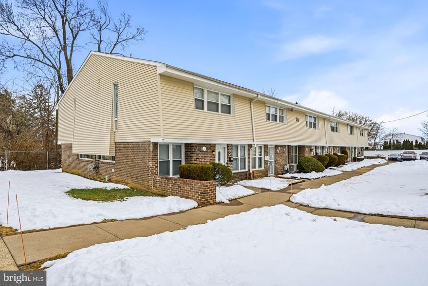 This well-maintained 2-bedroom, 1-bath condo conveniently located just minutes from Philadelphia Mills and major highways. The main level features recessed lighting and wood flooring, creating a warm and inviting living space. The kitchen offers a functional layout and includes a new washer and dryer for added convenience. Upstairs, you’ll find two spacious bedrooms with carpeting throughout the bedrooms and hallway. The full bathroom features white tile with tasteful accent details. The community offers access to a shared association pool, perfect for relaxing during the warmer months. Ideally situated near shopping, dining, and commuter routes, this condo provides both comfort and convenience.
