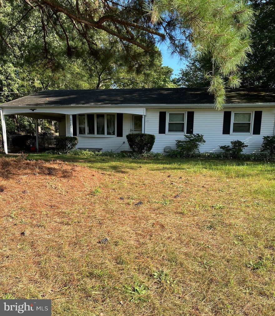 Rancher located on the desirable east side. Home being sold "AS IS" with the right of inspections. Nice private lot with a fenced yard and a carport with an attached storage area, plus replacement windows