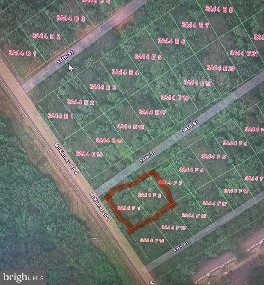 Rare opportunity to own two adjacent corner lots on 14th Street and McKinney Blvd in Colonial Beach! These prime lots (3A4-4-F-1 & 2) are perfectly positioned for future development in a growing area of town. Build your dream home, a weekend retreat, or hold as an investment while the surrounding area continues to develop. Located just minutes from the Potomac River, sandy beaches, marinas, and the vibrant downtown with its restaurants and shops. Enjoy the golf cart lifestyle and small-town charm with quick access to Route 205, Dahlgren, and Fredericksburg. Public water and sewer are available  water/sewer form $5000, Water tap fee $4000 sewer tap fee $4500. (per the county)  Don’t miss your chance to secure these corner lots in a location with incredible potential!