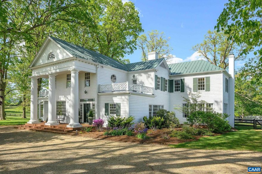 Comprised of 216 acres in the heart of Keswick Estate Country, Arabelle Farm offers a rare opportunity: A turn-key equestrian property & farm with recently refurbished farm improvements and a lovely renovation of the impressive, c. 1910 5 bed/5 full/2 half bath residence. The home looks out over lovely pastoral views in all directions and is shaded by massive oak trees. Additional improvements include a 23 stall, center aisle barn with two apartments above (5 bedrooms), 6 bay car or party barn, a 3 bay machinery garage, as well as a 2-bay workshop with renovated, 2 bedroom apartment above, 10 paddocks with run-ins, and 2 beautiful ponds. The 125?x250? riding arena has new all weather footing and there is a 5-acre jumping field. Fiber internet by Firefly.,Marble Counter,Painted Cabinets,Wood Counter,Fireplace in Family Room,Fireplace in Living Room,Fireplace in Master Bedroom,Fireplace in Study/Library