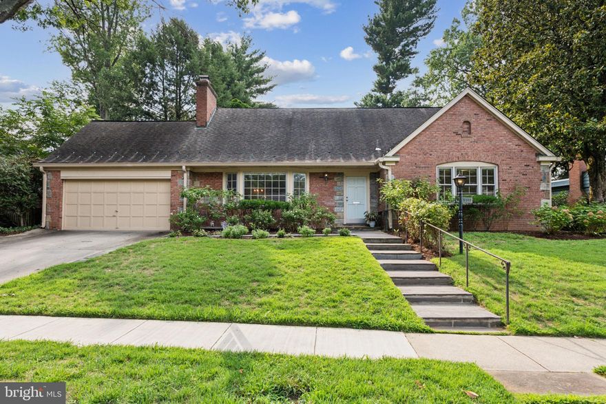 Welcome to 5910 Overlea Rd, a charming Cape Cod-style residence in the prestigious Sumner neighborhood of Bethesda, offering an exceptional blend of elegance and convenience. The heart of this home is the renovated open-concept kitchen, which boasts garden views and features a large center island, ample storage, and sleek stainless steel appliances; this kitchen seamlessly integrates with the formal dining area and spacious living room, complete with a cozy fireplace, making it ideal for both relaxing and entertaining. The main level also includes two convenient full bedrooms and bathrooms, while the upper level boasts three additional bedrooms, including a beautifully renovated Jack and Jill bathroom and an updated en-suite bathroom.

For relaxation and entertainment, enjoy the expansive sunroom with tranquil views of the trees and backyard, or step outside to a stone patio designed for outdoor gatherings, while the fenced yard ensures privacy. The finished basement enhances the home’s versatility, featuring an additional fireplace, a full bathroom, and a convenient walk-out staircase. Additional amenities include a 2-car garage and driveway. This property is ideally located near supermarkets and public parks and is just a short drive from downtown Bethesda and Washington, DC, offering an unparalleled lifestyle in a prime neighborhood.