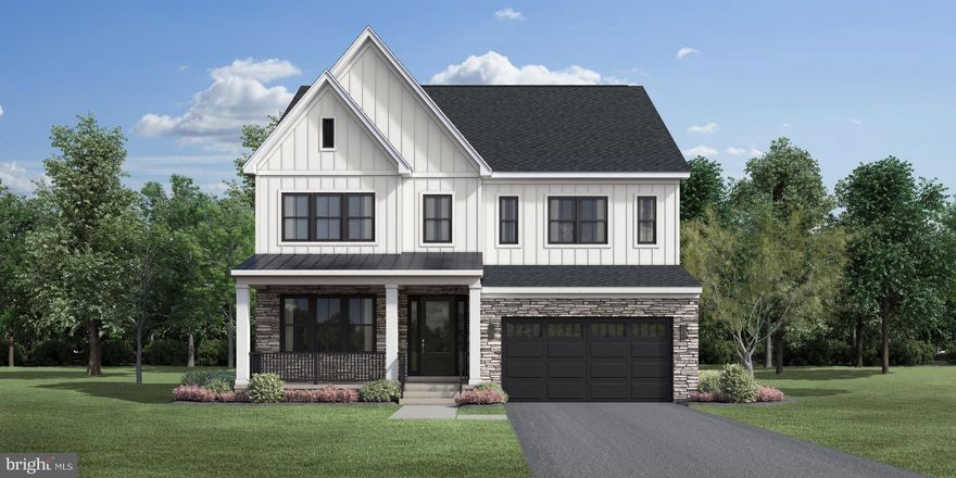 Step into luxury living at the Chatwal Modern Farmhouse — a newly constructed, single-family residence offering over 5,300 square feet of exquisitely finished space across three thoughtfully designed levels. From the moment you enter, you'll be captivated by 10-foot ceilings, expansive sightlines, and an abundance of natural light pouring in through a dramatic wall of windows in the great room. This home has been expertly curated by our design team as part of the Warm Contemporary design collection — showcasing light cabinets that extend to the ceiling, sleek JennAir appliances, and rich warm luxury vinyl flooring flowing seamlessly throughout the entire home. Seamless indoor-outdoor living is yours with a 15' x 8' multi-panel sliding stacking door opening to a covered patio — ideal for relaxing or hosting guests in style. This level also includes a private bedroom and full bath, perfect for multigenerational living or out-of-town visitors, plus a dedicated office enclosed with elegant double French glass doors. Upstairs, the luxurious primary suite is your personal sanctuary, complete with oversized walk-in closets and a spa-inspired bathroom featuring a freestanding soaking tub, expansive frameless glass shower with built-in bench, and dual vanities. Two additional bedrooms with private en-suite baths, a spacious loft, and a well-equipped laundry room add both comfort and convenience. The finished lower level is built for versatility, offering a large recreation room, an additional bedroom, and a full bath with a 5' shower and built-in bench. All of this — just minutes from downtown .