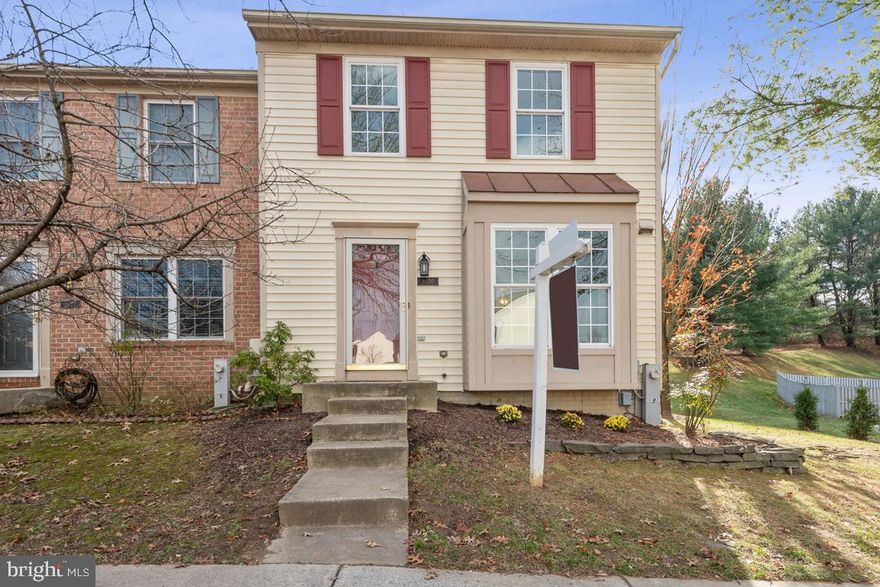 WELCOME HOME to this lovely, updated end unit townhome! So much is brand new in this place! Step into the updated kitchen with new granite counters, brand new stove, nearly new dishwasher and French door fridge, and brand new lighting and luxury vinyl flooring! The living room dining room combo has brand new carpet and a slider to the spacious trex deck. The entire upstairs has brand new carpet throughout. The primary bedroom has a soaring vaulted ceiling. The lower level has a half bath and rec room with brand new carpet.  This home backs to protected land!  Hurry! At this price and condition this one will go fast!