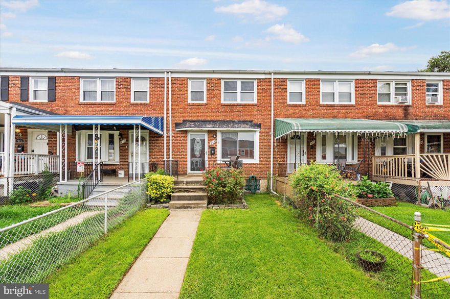 Beautifully maintained and move-in ready 3BR/1BA brick Townhome located on a pristinely manicured lot in the quiet neighborhood of Middlesex. Make your way through the gated front yard past a lush green lawn on the way to the front porch of your forever home.  Step inside to a home filled with natural light, hardwood floors, and an open main floor plan.  The main floor offers a large living room, spacious dining room, and kitchen.  The dining room is separated from the kitchen by a half wall ideal when entertaining.  The kitchen features plenty of cabinets with open shelving, stainless steel appliances, granite countertops, and a deep stainless sink.  On the second floor are two sizable secondary bedrooms, a spacious primary bedroom, and a full bath.  The lower level offers additional living space featuring a large family room, storage, laundry, and a walk-out to the fenced yard.  From the kitchen step outside to a manicured backyard offering tons of green space and so many possibilities.  This home is move-in ready with so much to offer new home owners and is located in close proximity to shopping, restaurants, and commuter routes.