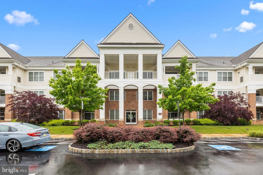 Welcome to Meridian of Valley Square — Bucks County’s premier 55+ community.
This beautifully maintained luxury 2-bedroom, 2-bath condo offers 1,726 sq ft of elegant living space, thoughtfully designed for active adults seeking a refined, low-maintenance lifestyle.

Located on the 3rd floor with no residence above, this home features a desirable open-concept layout with a spacious family room highlighted by an electric fireplace, a dedicated dining area, and a well-appointed kitchen complete with granite countertops, stainless steel appliances, breakfast bar, and tiled backsplash. Sliding glass doors lead to a private balcony, offering a peaceful view and the perfect place to unwind.

Upgraded features include engineered wood flooring, decorative molding, abundant closet space, in-home laundry, fresh paint throughout, and a secure elevator building. The residence also includes a garage parking space and private storage unit. This condo is situated in one of the newer buildings within the community.

Meridian of Valley Square is beautifully landscaped with walking paths, lighted sidewalks, gazebos, and scenic ponds. The location is exceptional — directly across from shopping, dining, and an upscale grocery store, making everyday conveniences just steps away.

Residents enjoy exclusive access to the 7,000 sq ft clubhouse, featuring a fitness center, library, game and meeting rooms, and a catering kitchen. Outdoor amenities include a heated pool, walking trails, and more.

Live the lifestyle you deserve at Meridian of Valley Square.