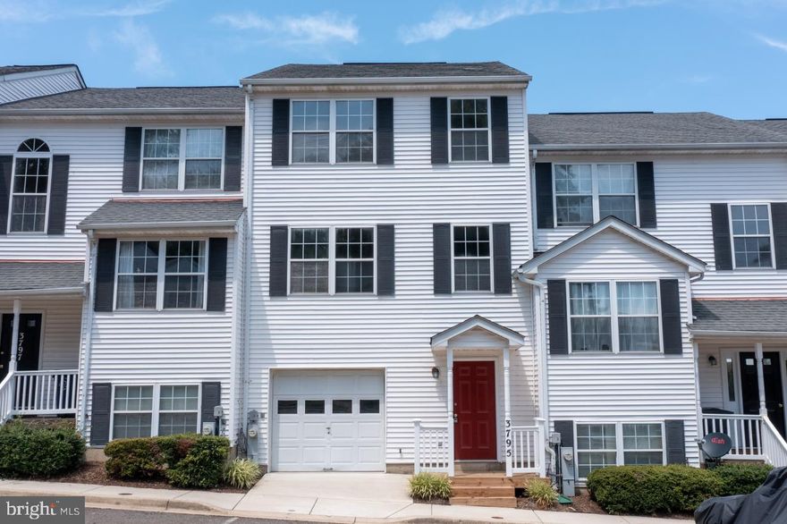 In-town location and walking distance to town amenities!  Super clean town home ready for immediate occupancy  This is an interior unit with a one car garage. The first level entry area has access to the unfinished storage space, and access to the garage. The second level features a spacious eat-in kitchen with a laundry room, and half bath.  Upper level has three bedrooms and two full baths total. The primary bedroom has a private bath and a walk-in closet. This location is close to the library and community center, dining, boardwalks, and harbor recreation to enjoy all the Chesapeake Bay Area has offer. Great small town feel, and an easy commute to DC, Joint Base Andrews, and Annapolis. No Pets (strictly enforced) Must have preliminary application approval prior to seeing the home. Rent includes lawn care, and trash removal.