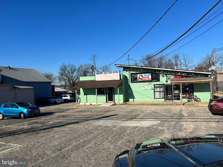 Congressional Commercial, LLC  is pleased to offer for sale 4826 Annapolis Road in Bladensburg, MD 20710. Within Prince George's County and zoned C-S, this 0.56 acre parcel is improved by 3-unit commercial building measuring approximately  3,500 sq/ft & rear/fenced storage yard.   Owned continuously by the current seller since the early 1990's, the property is situated on the north side of MD Rt. 450 (Annapolis Rd) at the intersection of MD Rt. 201, with convenient access to DC, MD Rt's: 50, 201, 202, and US 295/495/95. Multiple uses permitted within the CS zone, see marketing flyer for comprehensive "by-right" list. Offers will be considered on a rolling basis, please contact listing agent for interior access. Property is not on lockbox and is tenant occupied, please do not disturb the existing tenants. Inquire with listing agent as to the terms of the existing commercial leases, etc.