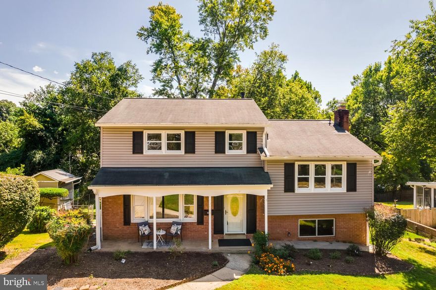 5-Level Split with Sunroom addition!   *4BR, 2.5BA Split Level * 5 spacious levels * Freshly Painted * Remodeled expansive bright white Kitchen w/ center accent island * 2 walk-in pantries, 2 dishwashers and 5 burner gas range * Great room with marble hearth gas fireplace * Hardwood floors on main/upper 3 levels * Expanded remodeled primary suite with luxury bathroom * Huge dressing room with walk-in closet off the primary suite * 3 generous-size bedrooms on upper level 2 * Renovated hall bathroom with oversized vanity * Family room with brick wood-burning fireplace * Powder room * Laundry room * *  Home office with cabinets with wet bar sink * Updated siding, roof, and windows *  Theatre equipment does not convey *  2 mile walk to Rockville High School.  Don’t miss your chance to own this unique, impeccably maintained home with thoughtful updates and premium features throughout. A rare find!