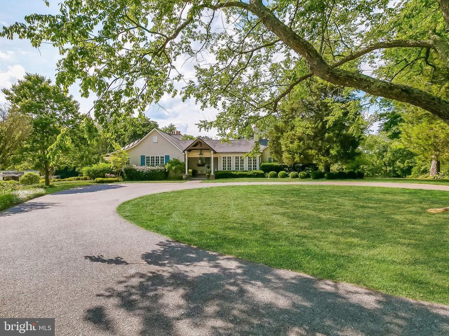 The magic that happens when sophistication meets country. You will fall in love with this one-of-a-kind location where 6 private acres make you feel like you are living on 600 acres -- as all the neighboring properties are agricultural farms or in land trust.  Owned, created and maintained by a skilled designer, this property has the enchanting "vibe" of a French country estate and is a true lifestyle play for the homeowner wanting the highest level of finishes in a bucolic setting.  Enter down a meandering lane past your Amish-built barn to this beautiful home, complete with gorgeous landscaping, a wonderful swimming pool and party cabanas. Gardener's, beekeeper's and hobbyist's delight . . .you will never want to leave this retreat.

The home is an entertainer's dream! The interior photos  and floor plans say it all. Don’t miss the incredible kitchen, expansive family room, 4 working fireplaces, and large screened porch.  A recently added primary bedroom suite boasts a spa-like bathroom and walk-in closets.  You can live comfortably on one level but the added surprise is an expansive lower level with a guest bedroom/bath, a living space, walk out basement and large versatile studio space (office, gym, yoga/art studio, you name it!). The home has nearly 6,000 sq. ft of finished space, with 4 bedrooms, 3 full baths and 2 half baths.  

There are very few properties like this in Maryland and it is very hard to replicate the location and level of finish and design.  As the home sits down a long lane, please no drive-bys. No sign on property.
