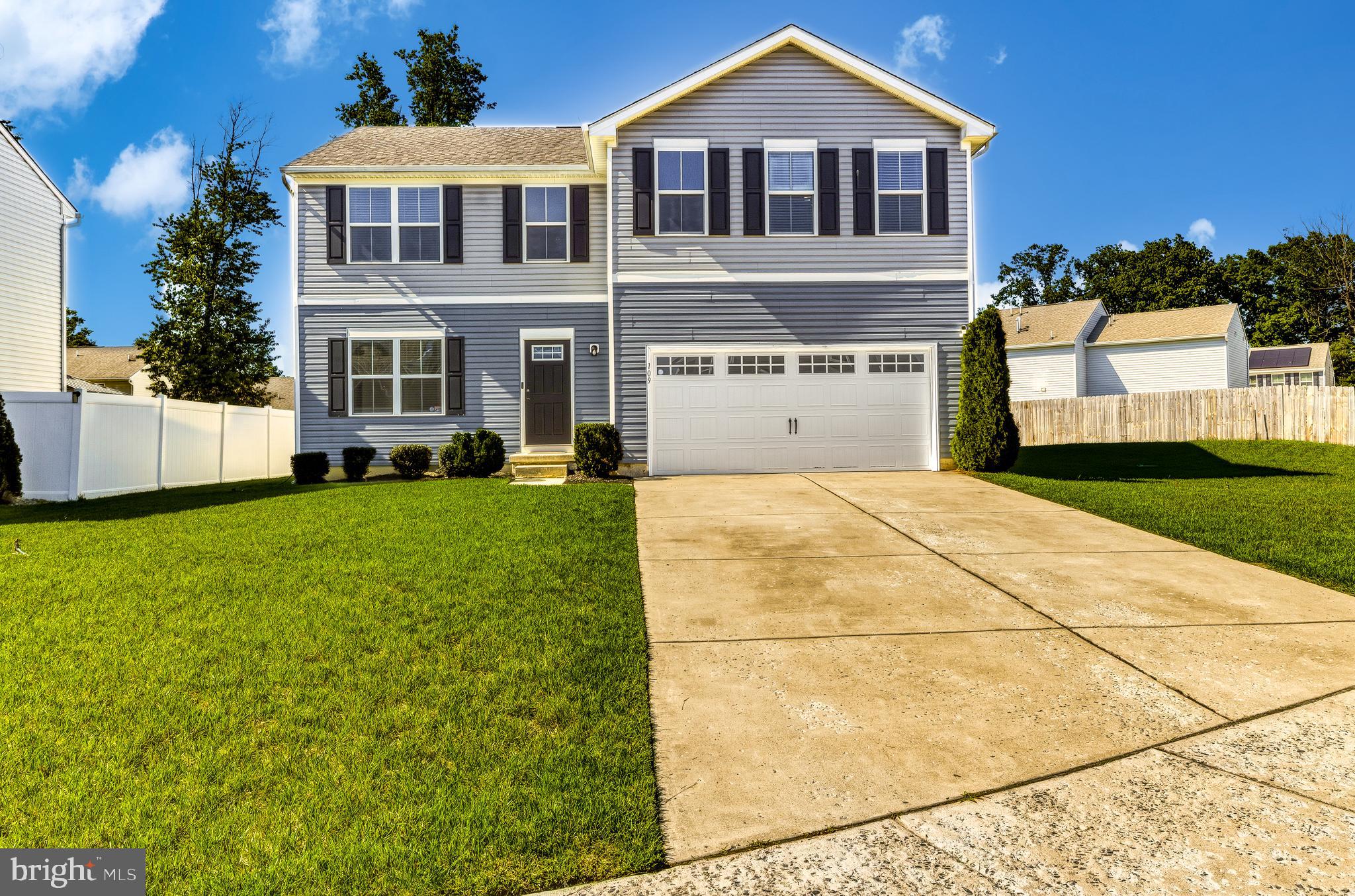 Photo 1 of 20 — 109 CARISSA LANE, SICKLERVILLE, NJ 08081