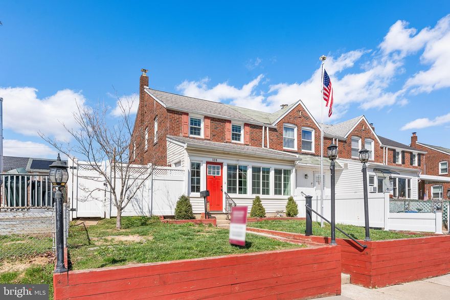 Welcome to 620 Darby Rd in Ridley Park. This 3 bedroom, 1 bath end of row home offers great space both inside and out. The first floor features a living room, dining room, and kitchen. Upstairs you will find three bedrooms and a full bathroom. The front sunroom is a bright and inviting space that can be used as a mudroom, sitting area, or the perfect spot to enjoy your morning coffee. A side door from the sunroom leads to a fenced in side yard, a great benefit of being an end unit and perfect for outdoor living.
The property includes one parking space in the rear, a garage that is ideal for storage, and a large shed for even more storage space. Inside, the unfinished basement offers laundry and the opportunity to finish the space to fit your needs. This home is a great opportunity to enter the Ridley Park community at an attractive price point.