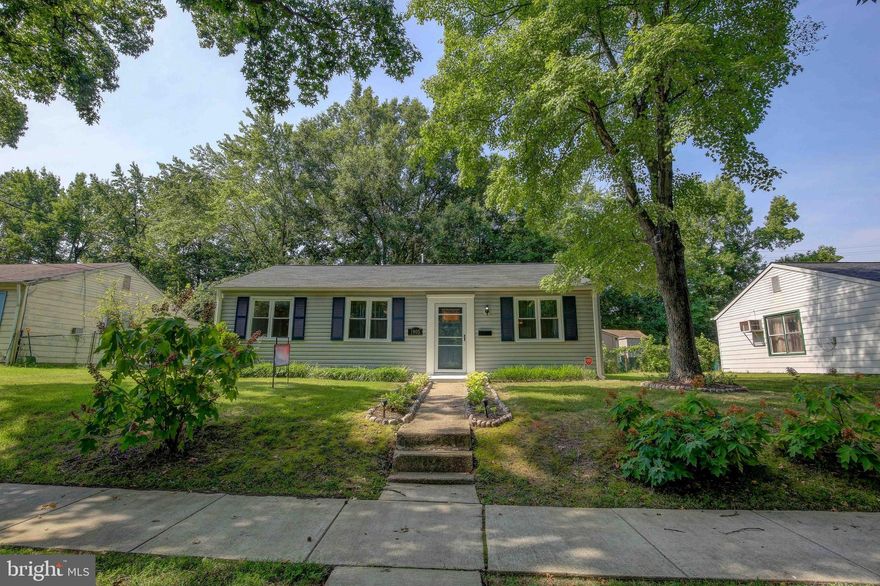 Inspection repairs done!  Appraisal done!  Move-in Ready!    Buyer had loan issues so was not able to purchase.  Enjoy one-level living in a lovely rancher, tucked away in this quiet neighborhood.  This is one of the nicest streets in the neighborhood as you are looking at trees out your front yard, not another house, and that area is not buildable so you'll always have that lovely view!   The layout of this home feels much more open than most in that there is no big closet right when you come in - it's all open, with a large living room that is open to your dining room.  All the appliances in the kitchen will stay as will the washer and dryer, which is located in the back addition!  The bumpout addition gives you a lot more living area and it leads out to your fully fenced backyard.  There are so many things to love about this home and the location.  Right behind your home is the B&A trail where you can bike or walk to shopping!   Bamboo and other greenery has been planted for backyard privacy.  The property is all level, and can easily accommodate a pool, fire pit, and whatever other amenities you'd like to add!  There is already a shed for your gardening tools and lawnmower.   Ceiling fans have been installed throughout the home to keep the air moving and save on utilities.  The heating system is fueled by propane also, which is more efficient than the old electric baseboard heat which most of these homes have.  There's also a programmable, digital thermostat so you can further control your utility costs.  Remodeled by the owners (not a flip!).  Jump right on Ritchie Highway to go into the city, or onto Rt. 100 to get anywhere quickly.  Make sure to come out and see this beauty in person!