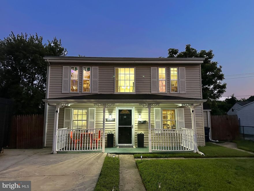 This is the one you have been waiting for! This well located, updated and perfectly laid out home includes all of the features you are looking for including huge main level bedroom with full bath just steps away, gas cooking and  nice appliances including new microwave, dishwasher, Side by side fridge with water and ice, full size SS Washer and Dryer, Coffee Bar, Hardwood Floors, Upper Bedrooms with half bath attached to each,  full of natural light throughout, recessed lights and ceiling fans, sliding doors off of dining room to L shaped deck overlooking large fenced yard that will accommodate a pool or other backyard activities, large shed (12x8)  will fit all of your tools and toys including a motorcycle.  Lots of parking on concrete driveway plus off-street parking for guests. Don't miss this opportunity. It will not last!