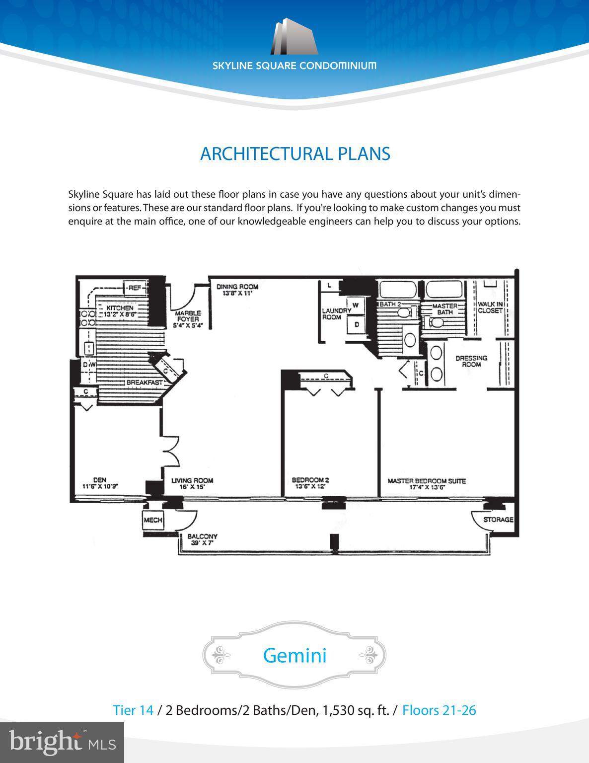 SKYLINE SQUARE CONDO - Residential Lease
