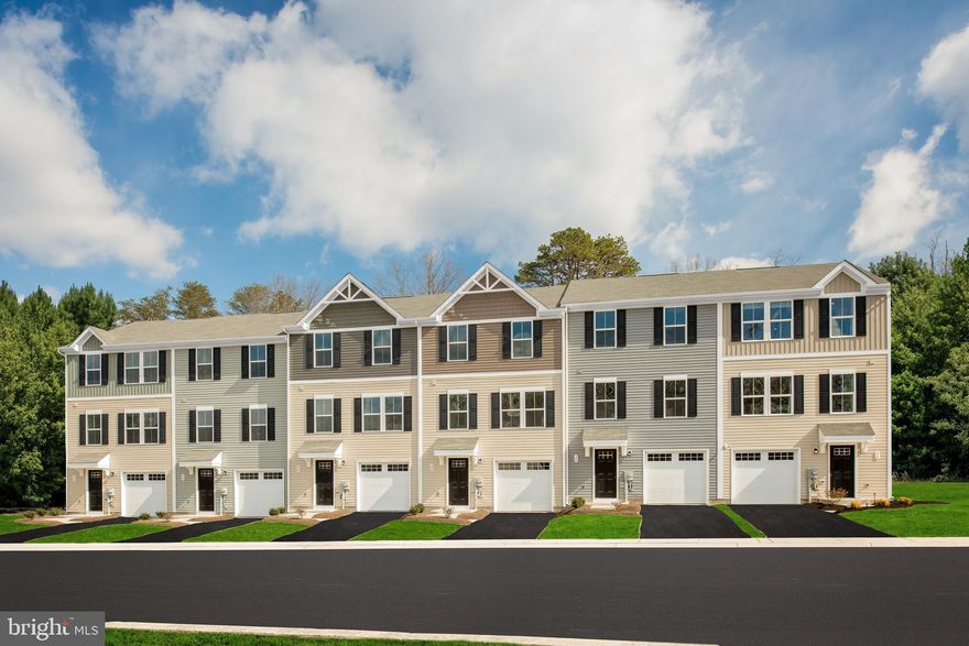 Ryan Homes is taking precautionary measures to insure the safety of our valued customer and employees.  Our model homes are open, but we are meeting 1 on 1.  Please call for an appointment.  Why rent when you can buy? This JULY MOVE-IN JUNIPER Floorplan at the Beautiful Martinsburg Lakes Community features an END UNIT w/ 3 beds, 2 baths, finished basement, 1 car garage and over 1,500 square feet on 3-levels and ALL appliances included! Images Shown are representative only.