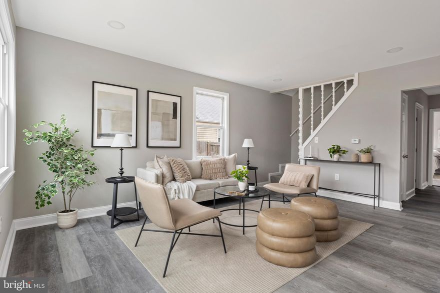 Major price adjustment! Remodeled 4 bedroom, 2 full bath detached home on a large lot. Conveniently located minutes from Downtown Baltimore, Historic Annapolis, and D.C. No HOA Fees! Easy access to all major interstates, BWI airport, mass transit including Light Rail, MARC, Bus, and Amtrak. Home features new HVAC system, updated bathrooms including new ceramic tile, and new bathroom fixtures. New flooring throughout,  and the home has been freshly painted!! Kitchen boasts S/S appliances, white cabinets, Quartz countertops. Parks and playgrounds nearby. Andover Pool memberships available.