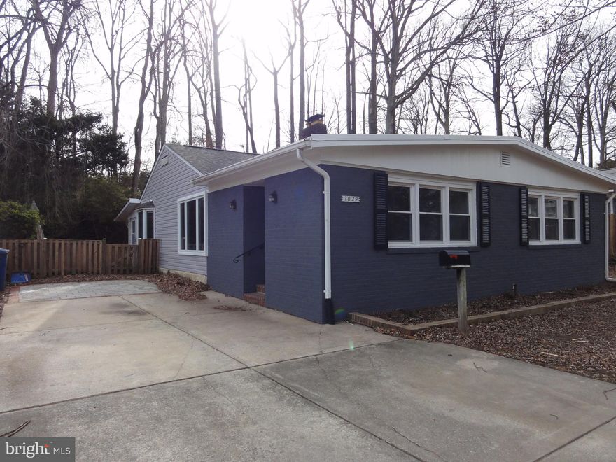 Home for Rent in Falls Church – Convenient Location!

This well-maintained 3-bedroom, 2-bath home in Falls Church offers a prime location close to shopping and metro bus stops for easy access to D.C.

The updated kitchen features new cabinets, butcher block countertops, and stainless steel appliances, while the open layout is enhanced by recessed lighting, creating a bright and welcoming living space. The home has been freshly painted. It is equipped with a new gas furnace and new air conditioner for year-round comfort, along with newer windows that enhance energy efficiency and natural light.

Situated on a spacious 0.30-acre lot, the property includes a partially fenced yard with trees lining the back terrace, providing a natural outdoor setting. Included is a storage shed. An oversized bathroom is designed to accommodate handicap access.  The enclosed porch offers additional space for relaxation or versatile use. Also, a laundry area. The driveway provides ample room for multiple vehicles, and the patios are perfect for entertaining or enjoying outdoor leisure. 
This home provides a comfortable and convenient living space in a sought-after area.
Application and credit check. No Pets