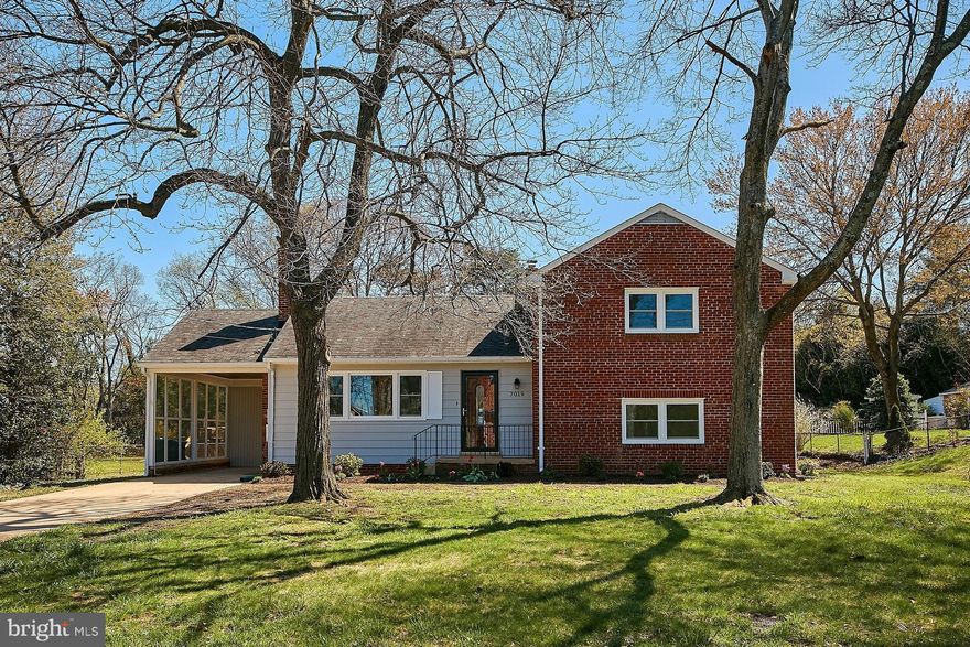 Upscale Remodel*Immaculate*New Hardwood Flooring*New Carpet & New Pella Windows & Doors*Brand New Kitchen w/Granite Counter-Tops*Stainless Steel Appliances*New Upgraded Bathrooms w/Ceramic & Subway Tiles*Lower Level Rec Room*Attic*Large Level 1/2 Acre Lot w/Fenced Rear Yard*Prof. Landscaped*Carport*Excellent Location near all Major commuting Routes*Shopping & Public Transportation*A Wonderful Home