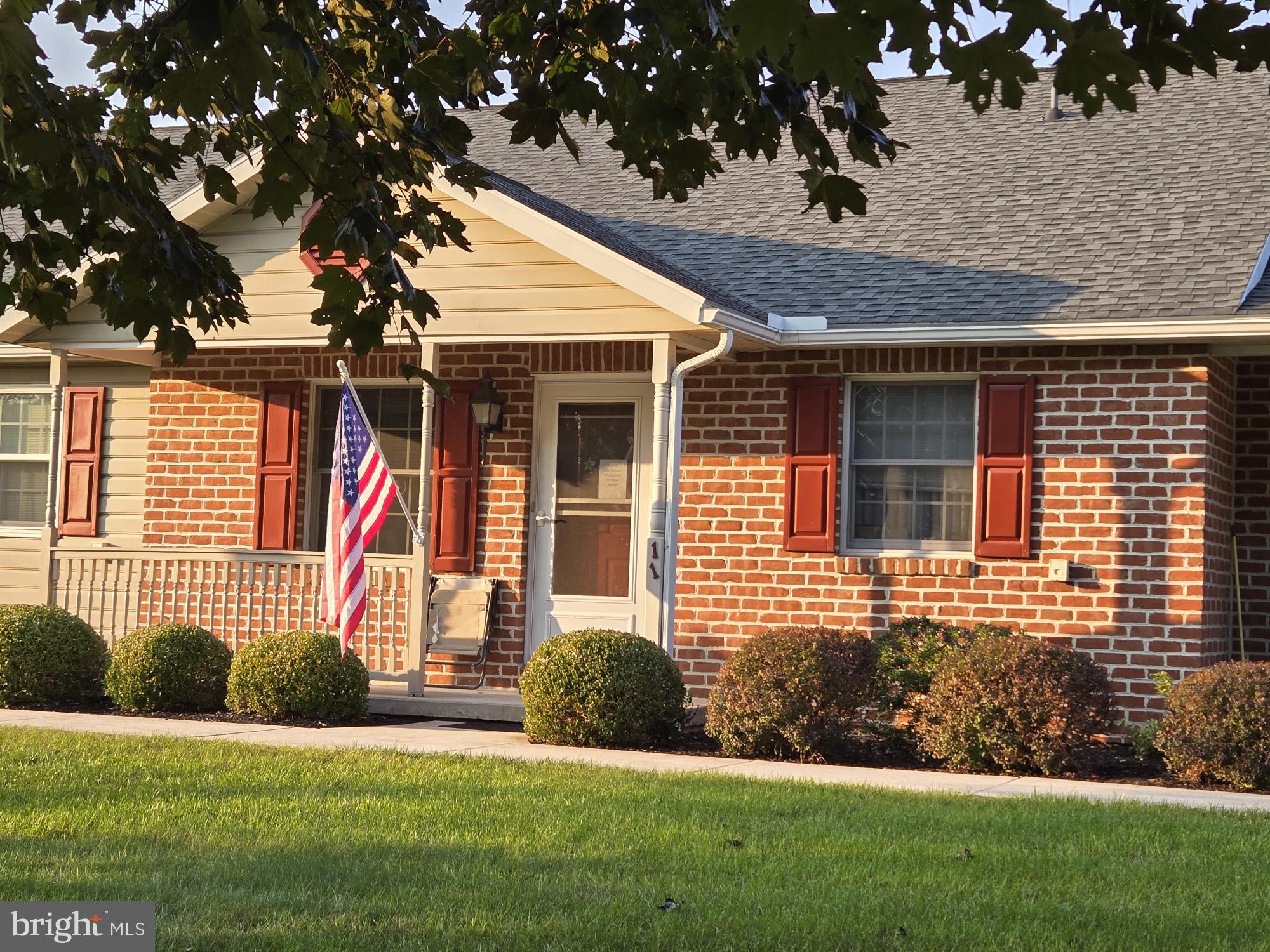 This 55 + community is conveniently located to shopping, restaurants, medical facilities, highways and recreation. The winter will be coming soon, so why not enjoy it, in this carefree living community, where your monthly condo fee covers the exterior maintenance of your home, lawn care, snow removal and road maintenance. This is a 2 bedroom/2 bath unit with a living room, kitchen with attached family room which has space for a formal dining table, laundry room with pantry and a sun filled, relaxing sunroom. This home also has a 2-car detached garage with shelving, additional storage capacity and a handicap ramp for easy entry into the home. The primary bedroom has a huge walk-in closet with pull down stairs to the attic space. The attached bathroom is amazing, recently remodeled with a walk-in shower. The 2nd bedroom also has an attached bathroom with a walk in shower. The sunroom is a very beautiful room to relax and enjoy. The home has a crawlspace so you are not standing on cold concrete. This home has been very well taken care of and was freshly painted and new flooring was added just a few years ago. Please be patient with all showings. Advance notice is required. There is no sign on the property.