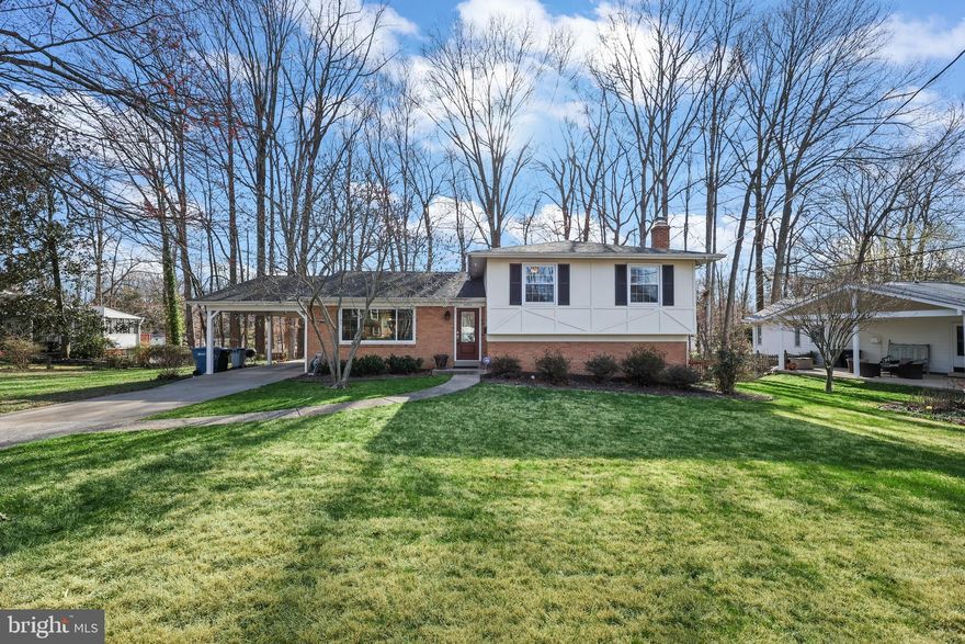 Nestled on a quiet cul-de-sac in Keene Mill Manor, this spacious 5-bedroom, 2.5-bathroom split-level home offers modern updates and a welcoming layout. The main level features an updated kitchen (2014) with convenient access from the driveway and carport, plus bright dining and living rooms that overlook the large back deck and spacious backyard. Upstairs, you'll find four generously sized bedrooms, including a large primary ensuite, along with a second full bath. The lower level boasts a cozy wood-burning fireplace, a fifth bedroom, a half-bath, and a utility room with ample storage, a crawl space, and walk-up access to the side yard. Thoughtfully maintained, the home includes bathroom remodels (2013), roof and sheathing replacement (2013), soffits & gutters (2014), water and sewer line replacements (2014), and a new gas line. More recent updates include a new HVAC, hot water heater, windows, sliding glass door, and front door (2018), as well as an upgraded electric panel and dishwasher (2023). Located in an established Springfield neighborhood with easy access to commuter routes, parks, shopping, and top-rated schools, this home is move-in ready—schedule your tour today!