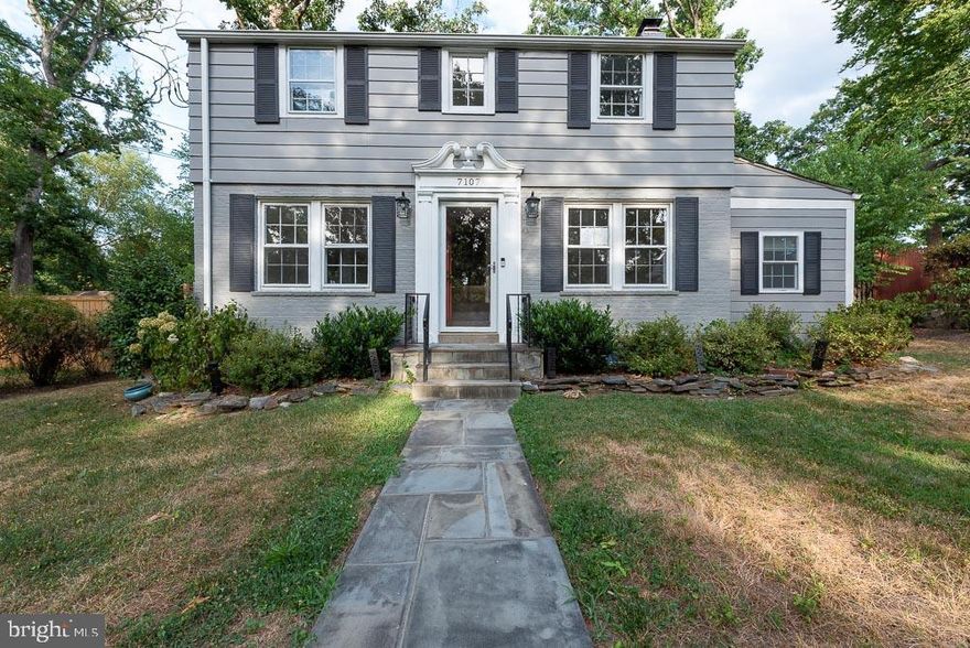 This beautifully renovated colonial home combines luxury, comfort, and convenience in the heart of Takoma Park. The modern kitchen features quartz countertops, stainless steel appliances, soft-close drawers, and custom ivory cabinets. Elegant original hardwood flooring enhances the main level, while the upstairs boasts upgraded Berber carpet. The spacious layout includes three large bedrooms, a freshly updated bathroom, and a bonus room perfect for a home office or playroom. Outside, the fully fenced backyard is professionally landscaped and includes a storage shed, patio furniture, a propane grill, and lawn care equipment, making it ideal for relaxing or entertaining. Located steps from the new Purple Line Metro Station, the home offers easy access to walking and biking trails, parks, Old Town Takoma Park, Downtown Silver Spring, and a variety of restaurants and shopping options. With close proximity to the Takoma Park and Silver Spring Metro stations, commuting into DC is a breeze. This home truly has it all! Credit (680+) and Background Check Required.