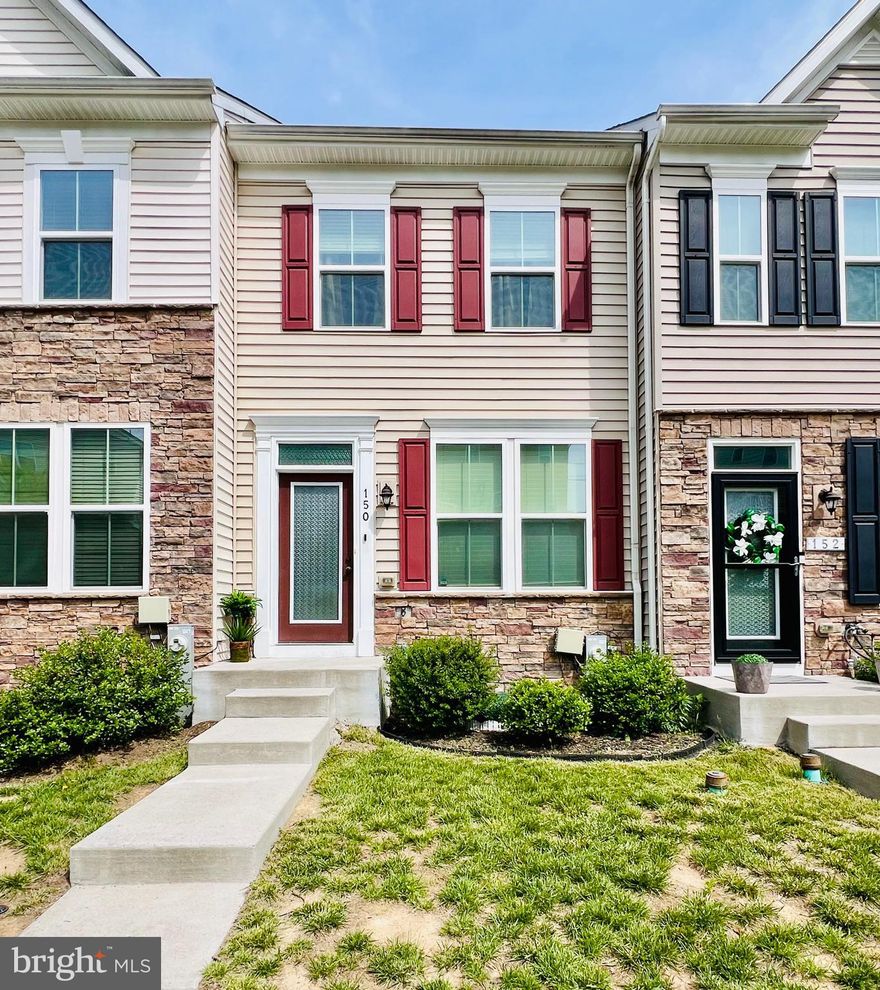 Welcome to 150 Rebecca Hammond Ct, a beautifully maintained townhome in the sought-after Cedar Hill HOA community of Brooklyn Park! This 3-bedroom, 3.5-bath home offers a spacious layout perfect for comfortable living, with features including a bright eat-in kitchen, large bedrooms, and a finished lower level ideal for a home office or recreation room. As a resident, you'll also have access to community amenities including a pool, perfect for summer enjoyment, fitness center, walking trails, and picnic areas . Located just minutes from major highways, shopping centers, and dining options, this home offers both tranquility and accessibility. Don't miss the opportunity to live in one of Anne Arundel County's most desirable communities, Schedule your tour today!