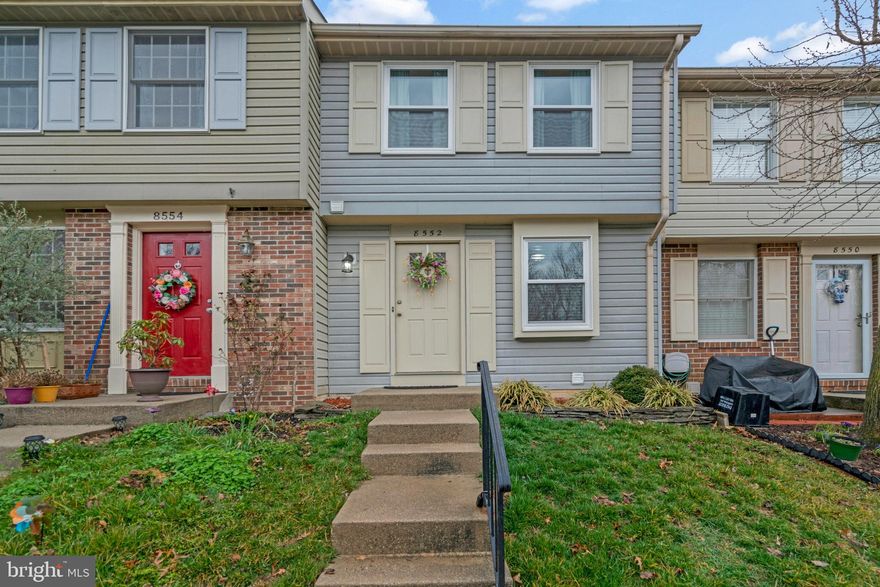 Impeccably updated, 3 level townhome in popular Newington Heights. This 2 bed, 1 full, 2 half-bath home is completely move-in ready. Kitchen boasts white cabinetry and light granite countertops and opens up to the spacious living and dining rooms. From the living room, walk out to the expansive deck. Powder room on the main level. Upstairs, find 2 generously sized bedrooms with ample closet space and full, updated bath. Primary bedroom has separate vanity area. Bright, lower level rec room has a half bath (with space to expand to full) and walks out to patio and fenced in rear yard. Rec room carpet 2024. New windows 2021. HVAC/Heat Pump 2021. Fresh paint, updated baseboards, and scratch and waterproof luxury vinyl planks 2021. Plenty of parking. Walking distance to multiple playgrounds, scenic trails, and parks. Basketball courts, tennis/pickleball courts, football/soccer field, baseball field. Quick commuter convenience with easy access to the Lorton VRE train, Fairfax County Parkway, I-95, and the Franconia Springfield Metro.