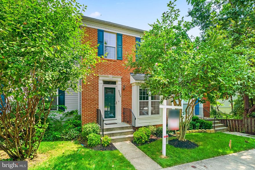 A charming foyer introduces this spacious townhome in Marlton's Stonegate offering a living room brightened by a box bay window and finished with gleaming hardwoods that flow to the open dining room with a pass-through window to the kitchen.Upgraded kitchen features 42” raised panel and glass front cabinetry, granite counters, complementing tile backsplash, a center island with pendant lighting, a cooktop and beverage fridge, inlaid ceramic tile flooring, and a slider stepping to a deck.Upstairs, the owner's suite presents a walk-in closet, a lighted ceiling fan, and a private bath displaying  double vanities, a separate shower, and a platform soaking tub.Completing this home is the finished lower level highlighted by a rec room, a games area, a bonus room, a full bath, a laundry, extra storage, and a walk-up to the backyard.Upgrades in the last 2 years include HVAC, a hot water heater, and dryer.Conveniently located close to restaurants, shopping, commuter routes, parks, recreation, and more!