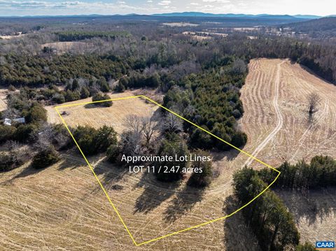 Vacant Land For Sale - LOT 11 Evelyns Way<br/> STANARDSVILLE, VA 22973
